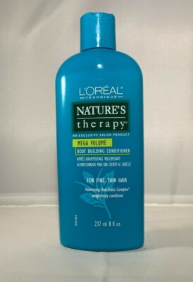 L'Oreal Nature's Therapy Mega Volume Body Building Conditioner 8 oz