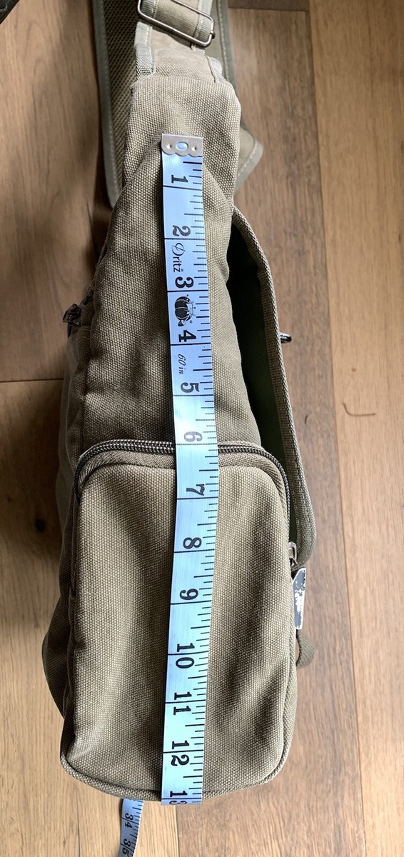 DIESEL Messenger Spare Parts Bag Utility Military Y2K Canvas