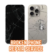iPhone Front & Back Glass Replacement 8 XR XS 11 12 13 14 15  Mail in Service