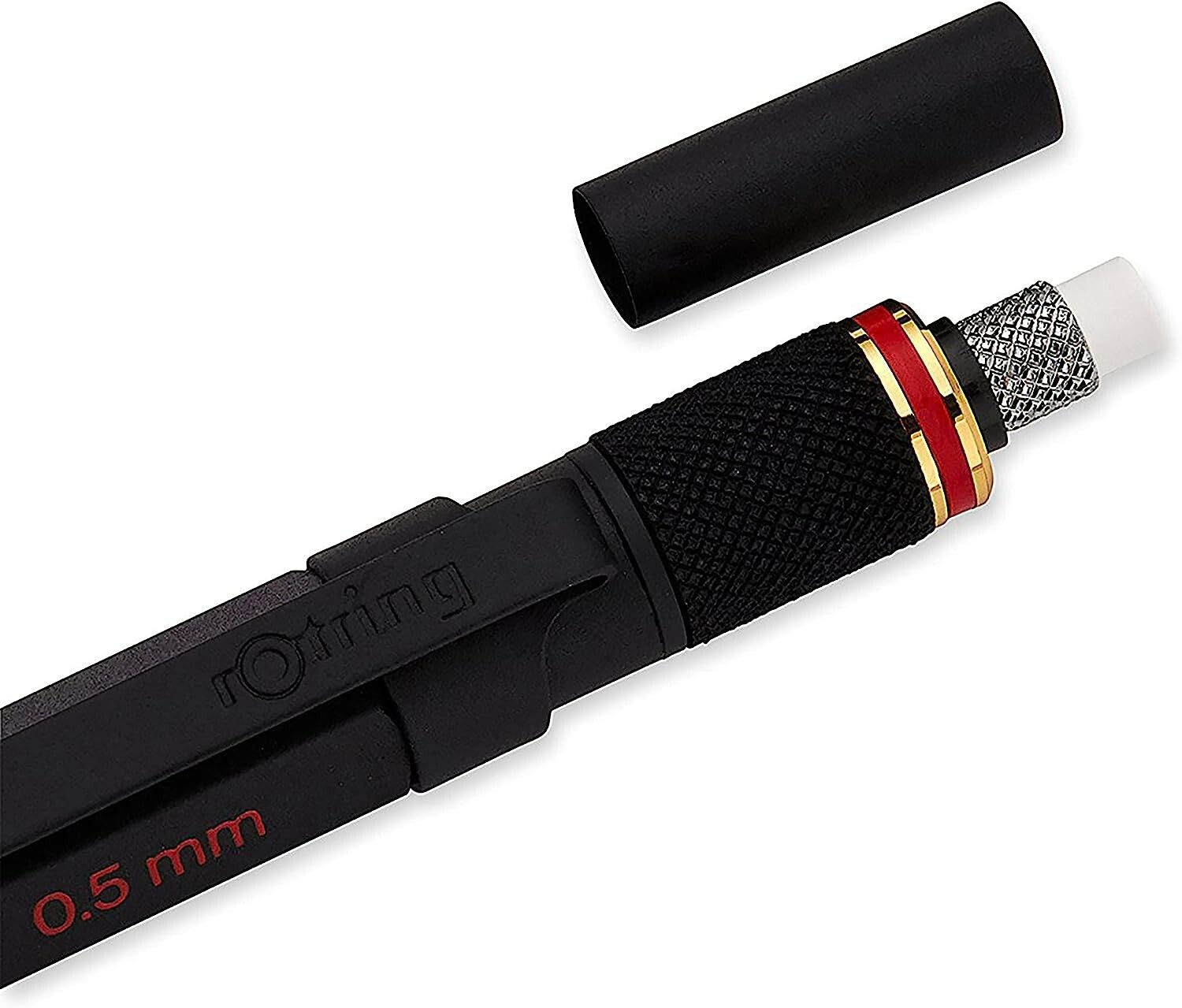 rOtring 1900181 800+ Mechanical Pencil & Touchscreen Stylus 0.5 mm Black Barrel