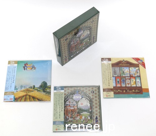 Anthony Phillips / JAPAN Mini LP SHM-CD x 3 titles + PROMO BOX (Private Parts prezzo ebay