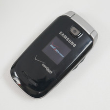 Samsung SCH-U430 Black/Silver Verizon Flip Phone