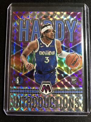 2022-23 Panini Mosaic Introductions Purple Prizm /99 Jaden Hardy #5 Rookie RC