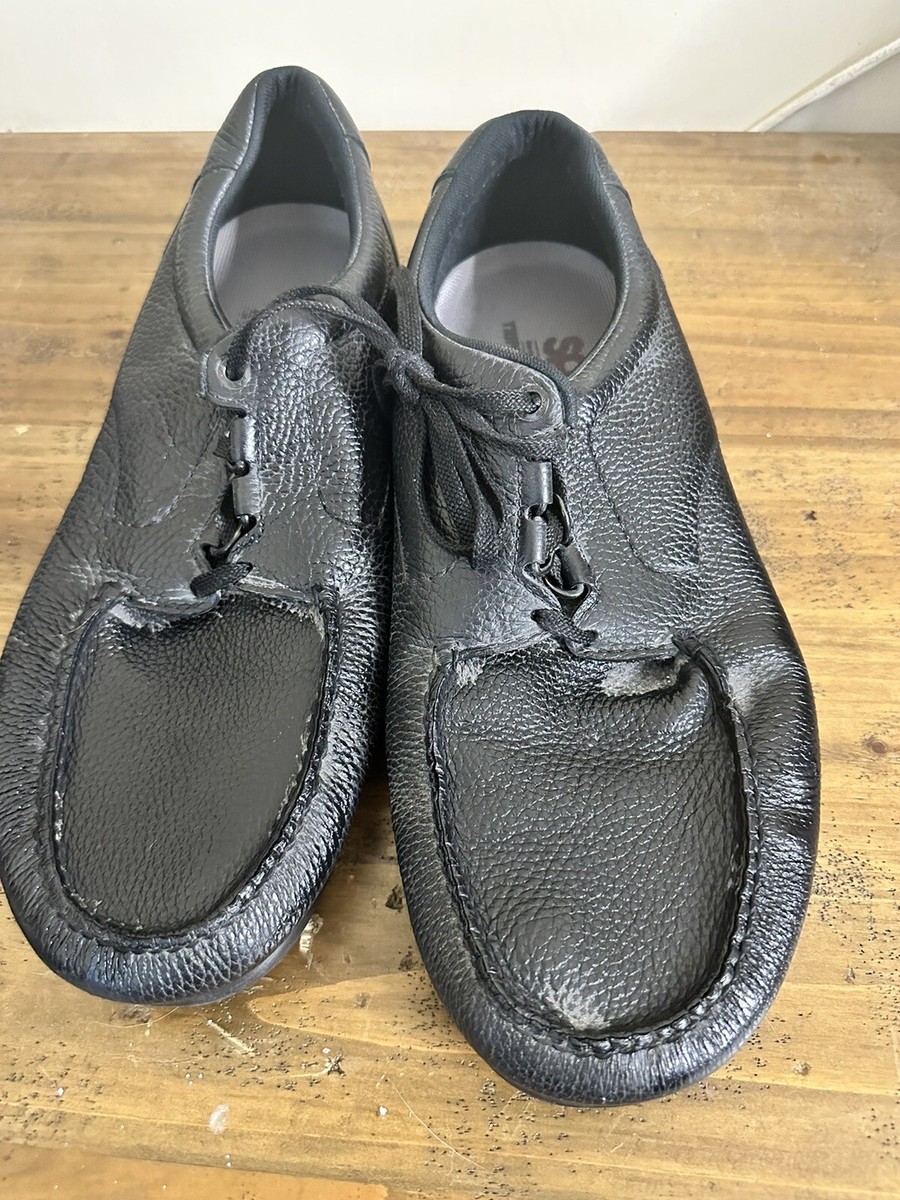 SAS Bout Time Men Shoes Black 14.5W Leather Lace Up  display picture 3
