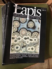Lapis Mineralienmagazin 11 Zeitschriften kompletter Jahrgang 1988 TOP Hefte!!