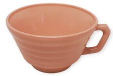 Vintage Hazel Atlas MODERNTONE Platonite Pastel Pink - Cups s 1940s