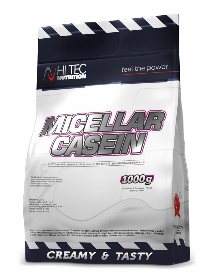 Hi Tec Nutrition - Micellar Casein - 1000g - BCAA