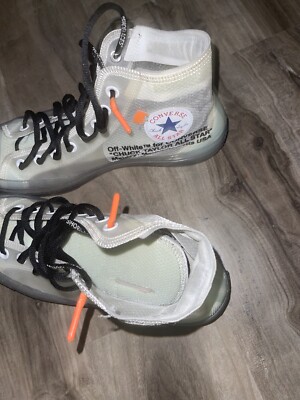 OFF WHITE x Converse ChuckTaylor All Star VOLCANIZED Hi The Ten