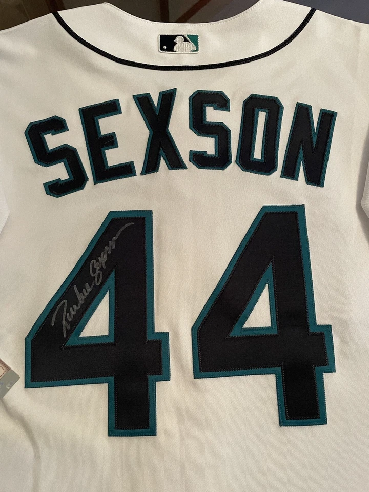 Autographed Richie Sexson #44 Seattle Mariners Authentic On-Field MLB Jersey NWT - Image 3 of 4