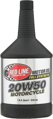 RED LINE 4T MOTOR OIL 20W-50 1QT PART# 42504
