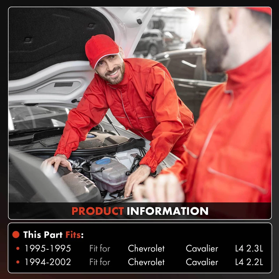 Compresor de aire acondicionado con polea de 5 ranuras para Chevrolet Cavalier 1994-2002 L4 2,2 L 2,3 L Foto 2 de 4