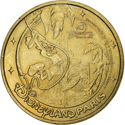 Frankreich, betaalpenning, Disneyland n°20 - Goofy Indiana Jones, 2010