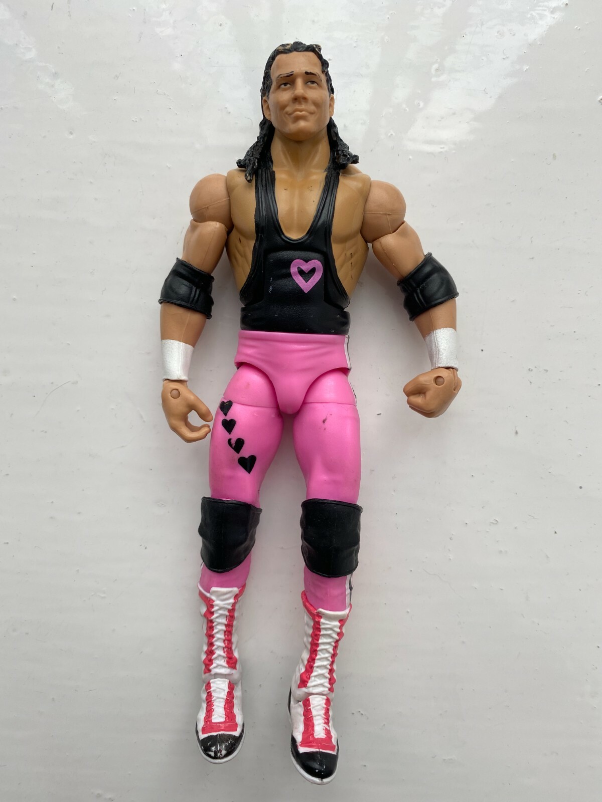 WWE BRET HITMAN HART MATTEL ELITE COLLECTION SERIES 43 WRESTLING ACTION FIGURE