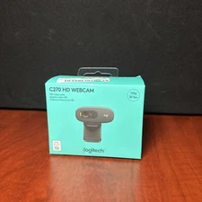 Logitech C270 Web Camera-Widescreen HD Video Calling |Noise-Reducing Mic (0739)