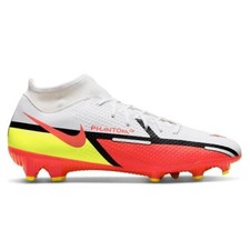 Nike Phantom GT2 Academy DF FG/MG White Crimson Volt DC0797-167 Sz 11 FREE SHIP