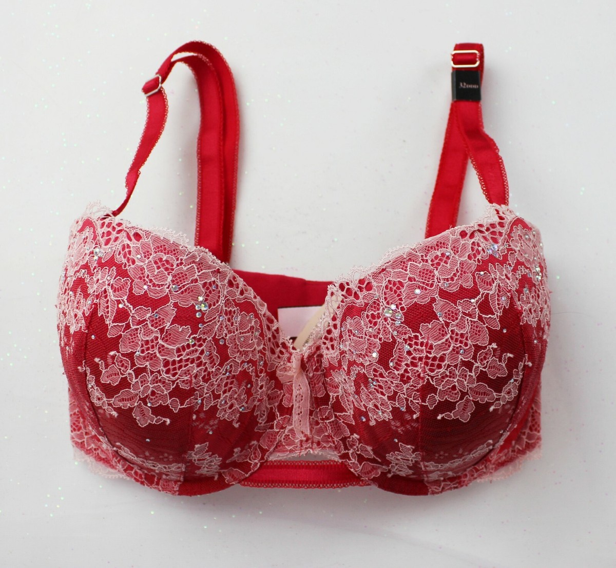 Victoria's Secret Size 32DDD 10DDD Christmas Edition Multiway Bra