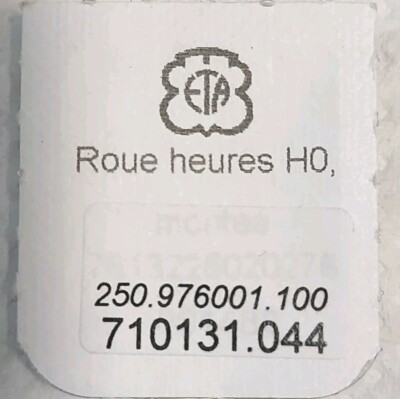 1xMONTRE ESA ETA 976.001 Stundenrad HAUTEUR 70 PART.250 ROUE DES HEURES
