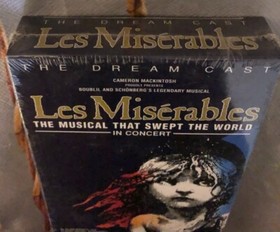 Les Miserables In Concert (VHS,1996,) DREAM CAST NEW SEALED NIB Classic Broadway