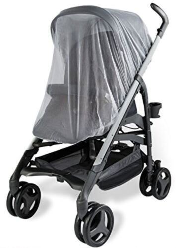 BABY JOGGER Summit X3 Baby Kinderwagen Moskito Insektennetz Netz weiße Abdeckung - Bild 1 von 3