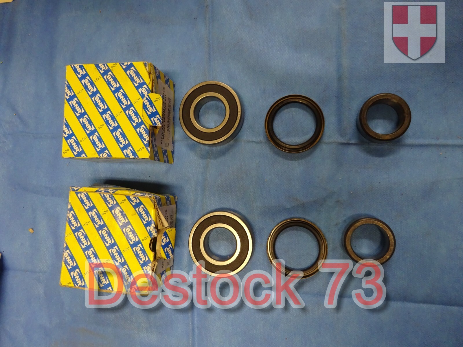 Kit roulement SNR R177.28 double étanchéité pour Suzuki Wagon R