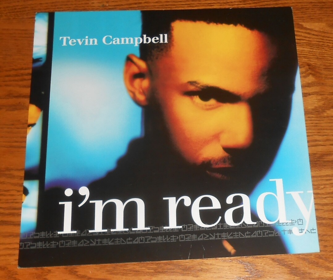 Tevin Campbell I'm Ready Poster 2-Sided Flat 1993 Promo 12x12 RARE