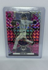 2022 Panini Mosaic - Rookies Shane Baz #247 Pink Camo Mosaic Prizm (RC)
