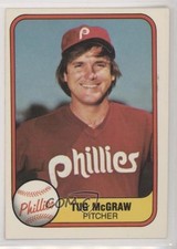 1981 Fleer Tug McGraw (Pitcher on Front) #7 9h3