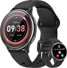 Smart Watch Bluetooth Calling 1.27" Fitness Tracker 70 Sports IP68 Men Women
