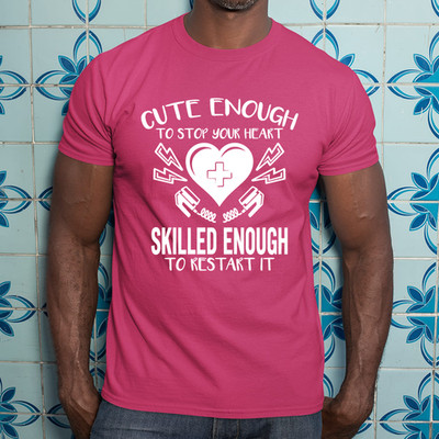 Süßes geschicktes lustiges Krankenschwester T-Shirt Krankenschwestern Tag Medizin Gesundheitswesen Arbeiter Geschenk