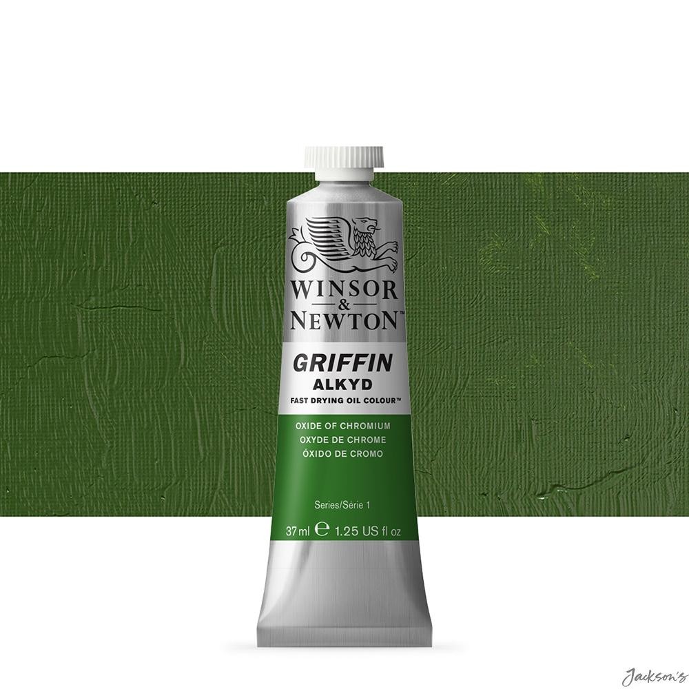 Winsor & Newton Griffin Alkyd Oil Paint Oxide Of Chromium 37ml Artist Colour