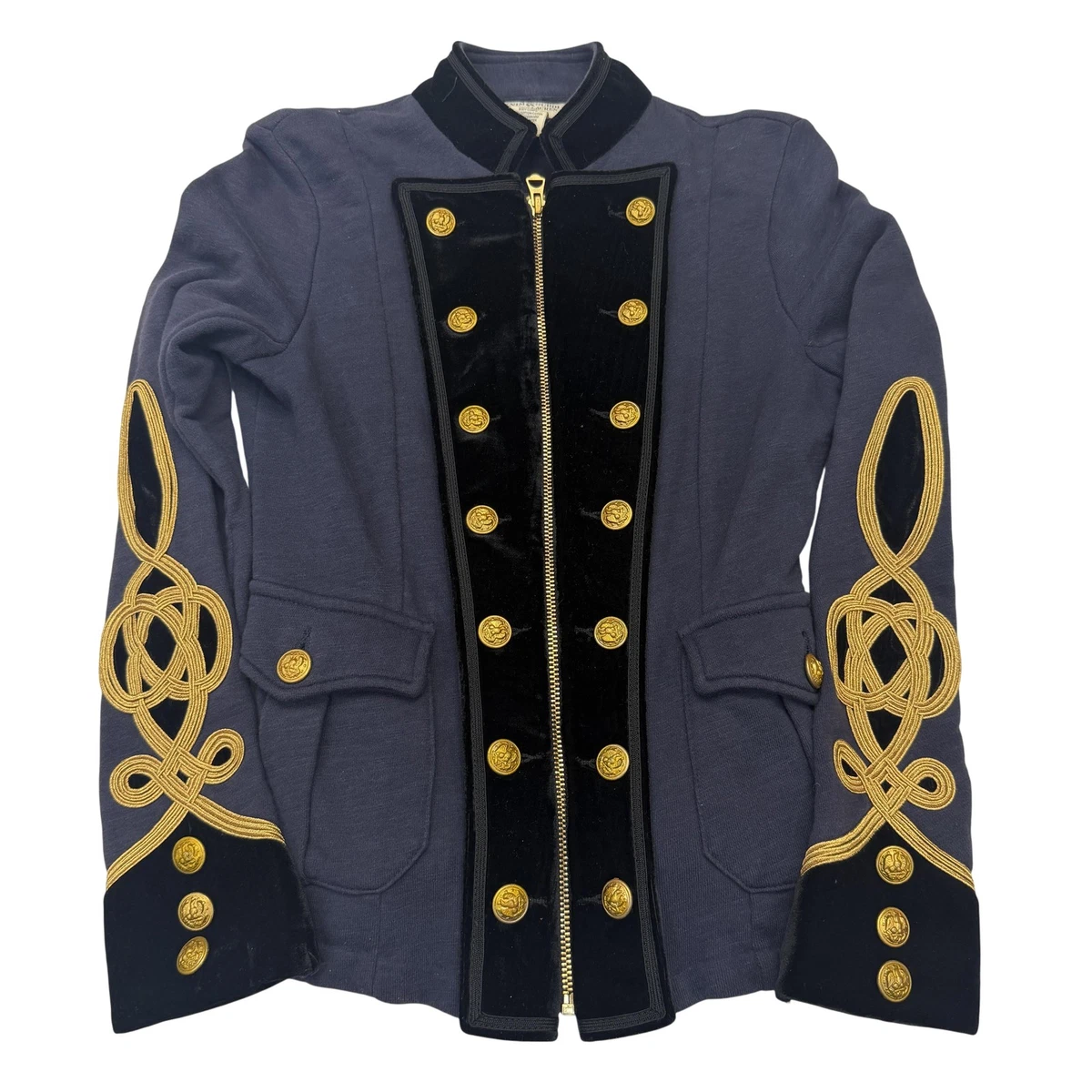 Denim & Supply Ralph Lauren Military Jacket Blue Coats, Jackets