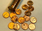 1955-S GEM BU Roll Lincoln Wheat Cents