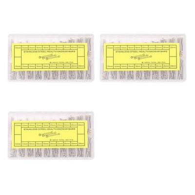 3 Box Uhren Reparatur Werkzeug Set Uhrenarmband Schrauben Sortiment Rohr Reibung5349