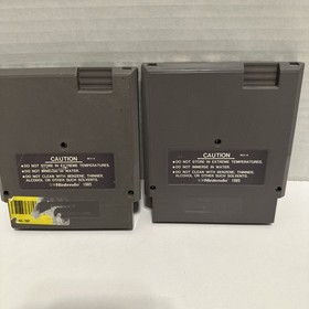 Teenage Mutant Ninja Turtles TMNT 1 & 2 (NES Game Lot)-  Good Condition!