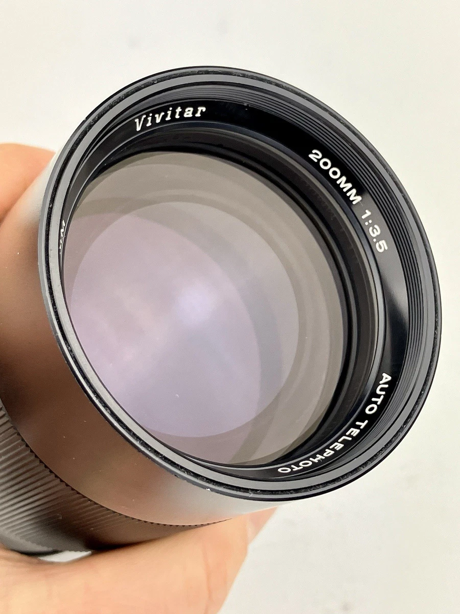 Zoom Vivitar 75-260mm 1:4.5 M42 - Objectif 35mm Monture à Vis - Très Bon état