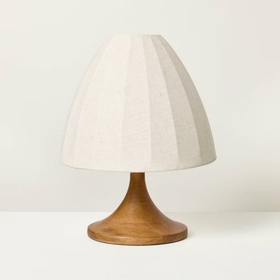 Wood Trumpeted Table Lamp - Hearth & Hand with Magnolia