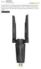 Adattatore WiFi USB BrosTrend Wi-Fi 7 BE6500Mbps