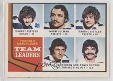 1974 O-Pee-Chee Darryl Sittler Norm Ullman Paul Henderson Denis Dupere HOF 0da0