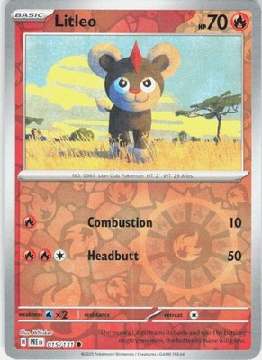Litleo Common SV: Prismatic Evolutions 015/131 NM