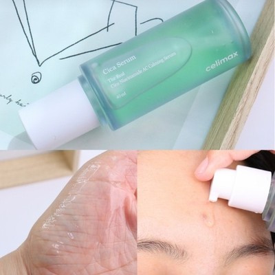 CELIMAX The Real Cica Niacinamide AC Calming Serum 40ml Soothing Serum K-Beauty