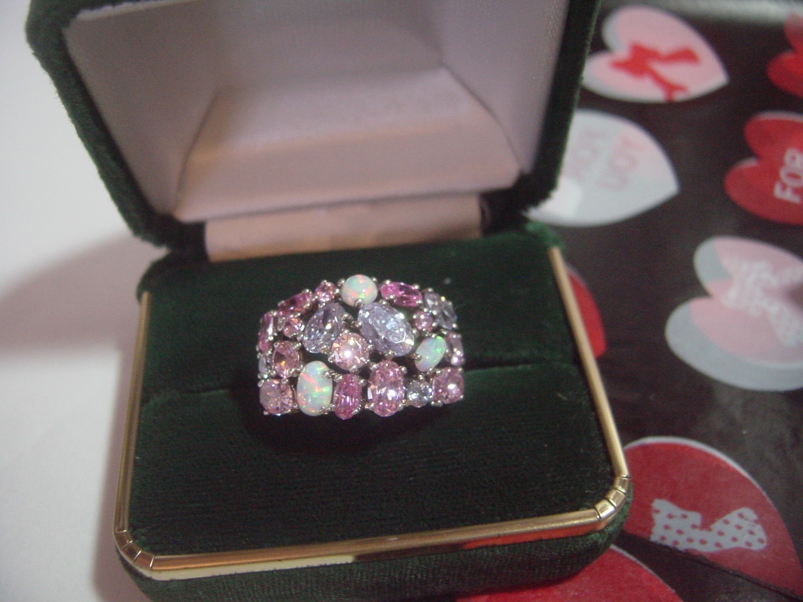 vintage beautiful Solid Silver large Ring- superb… - image 1