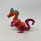 1974 Vintage Fisher Price Little People Royal Castle Dragon Pink Figure Toy #993