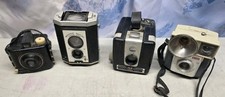 Vtg Kodak Brownie Camera Lot Baby, Reflex, Hawkeye Flash, Starmite Great Display