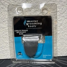 Master Grooming Tools Cordless Trimmer Replacement Blade Stainless Steel