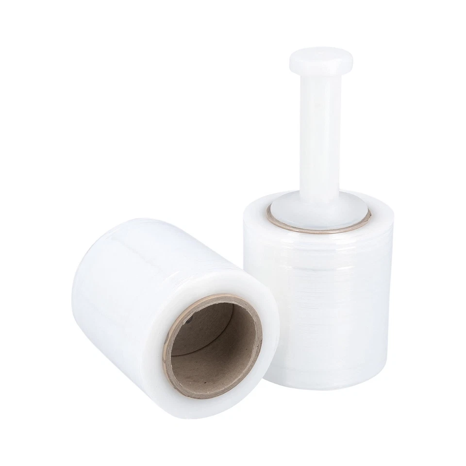 432 Rolls Cast Hand Stretch Wrap 5"x650' 100 Gauge Clear Bundling Shrink Film - Image 2 of 4