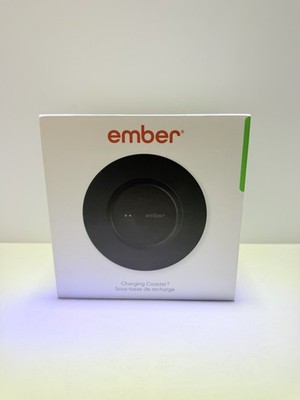 Ember Charging Coaster 2 Wireless Charger For Smart Mug - Black NEW Open Box 
