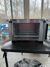 Gourmia French Door 6-Slice Digital Toaster Oven Air Fryer w Integrated -temp pr