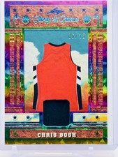 2025 LEAF GLORY OF THE GAME CHRIS BOSH GAME USED JERSEY /15 HOF Heat Rainbow SSP