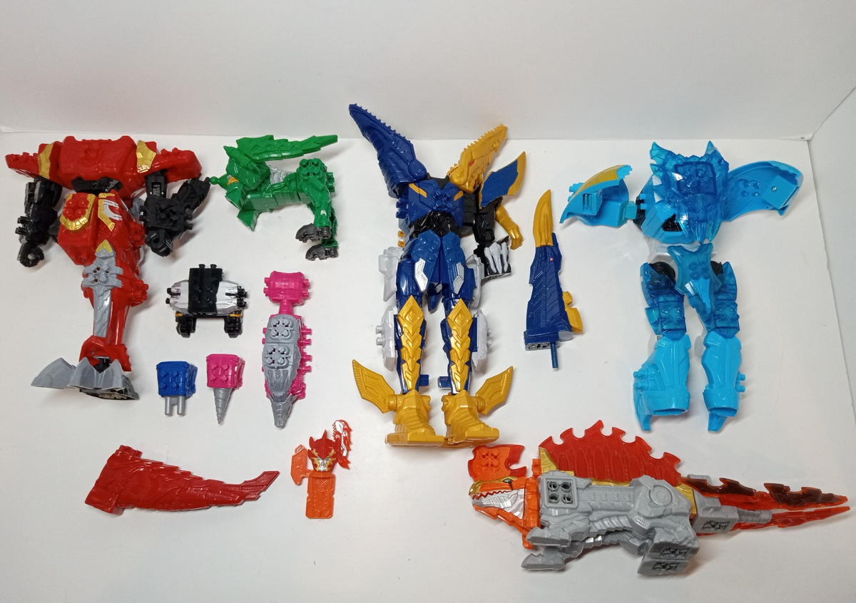 Lot of Power Rangers Dino Fury Dimetro Blazing Zord Ptera Mosa