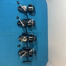LOT 4 VINTAGE GARCIA MITCHELL 300  SPINNING REELS ALL WORK 
